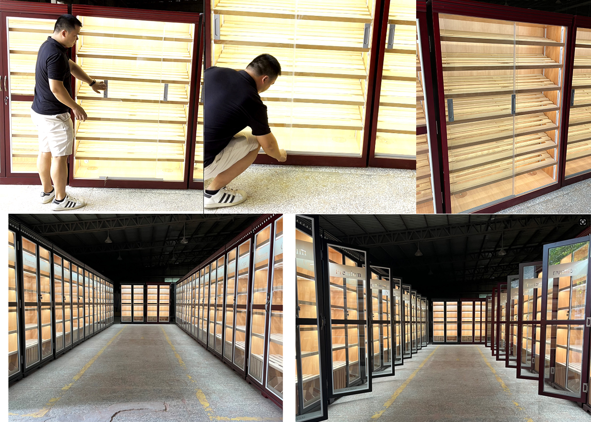 Carefully check the production quality of each humidor
